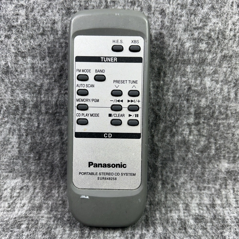 Panasonic EUR648258 Factory Original Audio System Remote For Panasonic‎ RX-D15